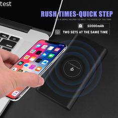 3 in 1 Qi Wireless Charger Portable power bank wireless charging 6000-10000mAh  2.1A Powerbank Quick Charger for smart Phone